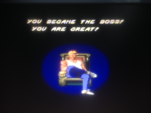 GET THE BAD ENDING <Streets of Rage>