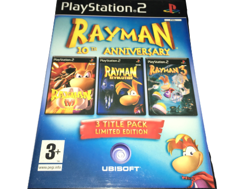 Rayman 10th Anniversary: 3 Title Pack Limited Edition