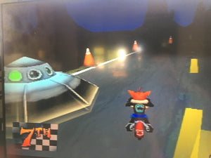 Crash Bandicoot: Warped - Area 51 (Race Alien UFO's!)