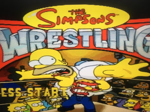 The Simpsons Wrestling