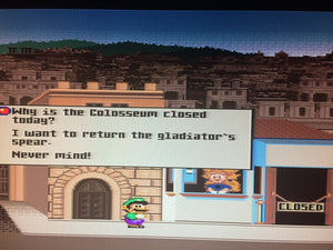 Mario is Missing! - Rome, Italy #InformationOffice