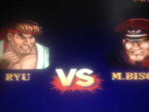 Street Fighter 2:Champion Edition - Ryu against Bison