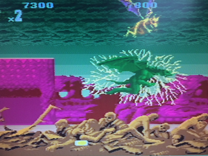 BEAST SELECT - HOLD A + B + C + ↵ THEN PRESS START #AlteredBeast
