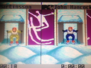 Winter Olympics '94 SEGA Mega Drive - Moguls