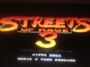 Streets of Rage 3