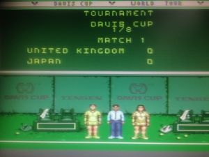 Davis Cup - Mega Drive  #UK #JPN